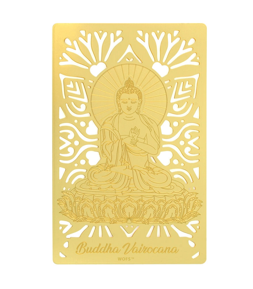 Card contra bolilor cu Buddha Vairocana