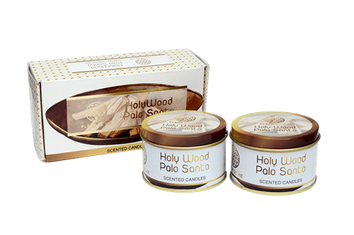 FLEUR DE VIE - PALO SANTO - Lumanari parfumate luxuriante pentru purificarea energiilor negative