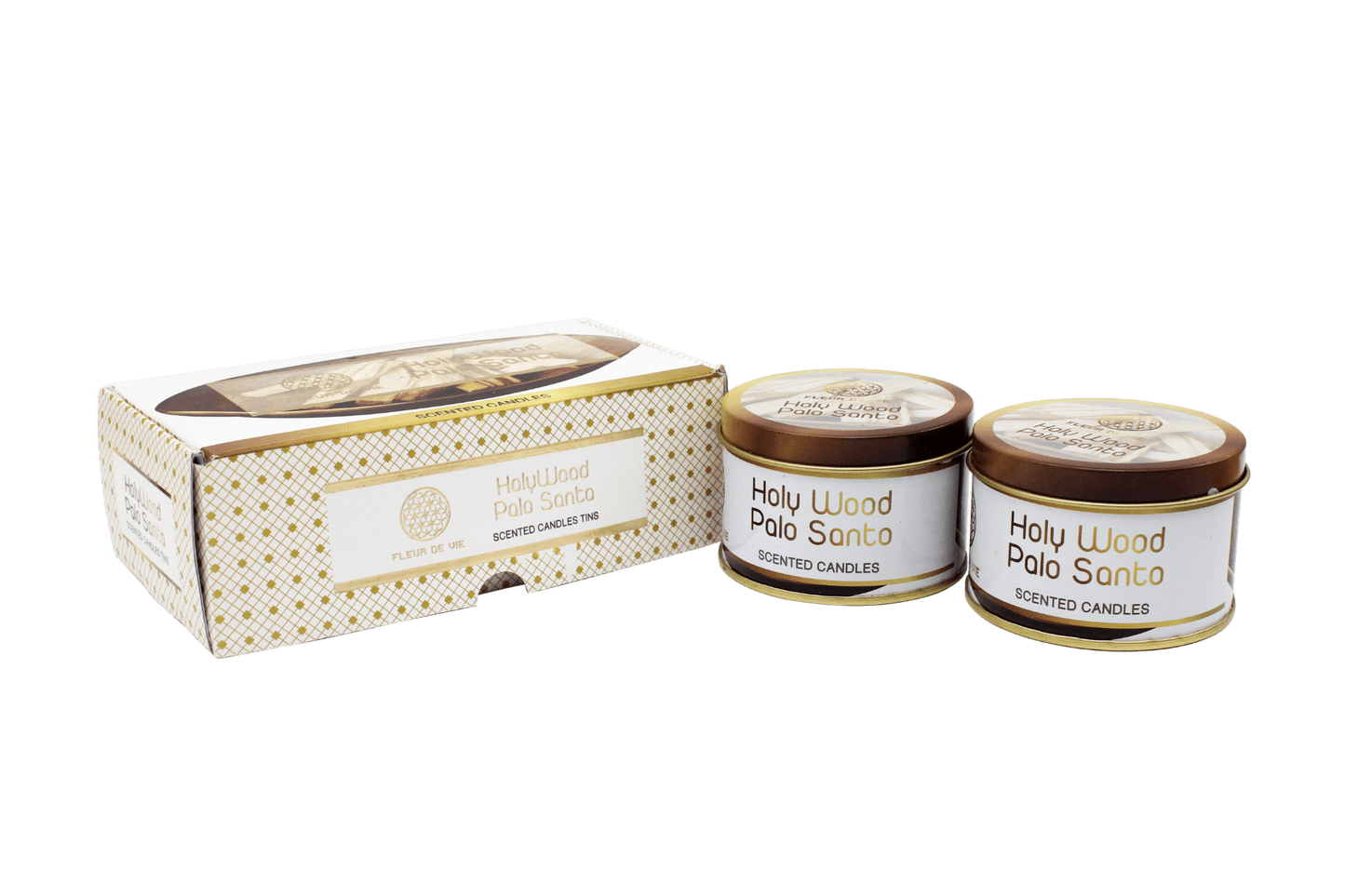 FLEUR DE VIE - PALO SANTO - Lumanari parfumate luxuriante pentru purificarea energiilor negative