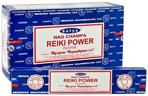 SATYA REIKI POWER - Betisoare parfumate premium cu energia simbolurilor REIKI