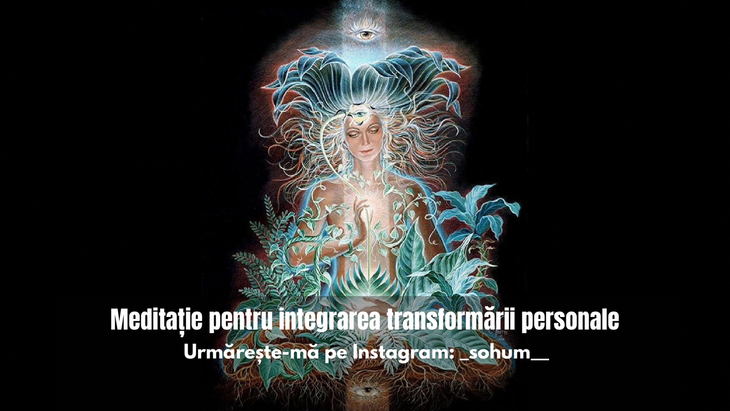 Meditație pentru integrarea transformării personale