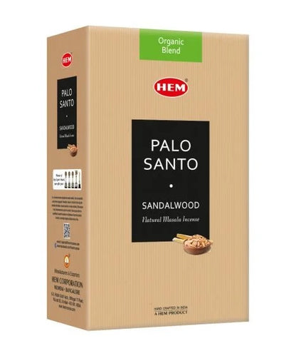 HEM PALO SANTO - SANDALWOOD pentru relaxare și purificarea casei