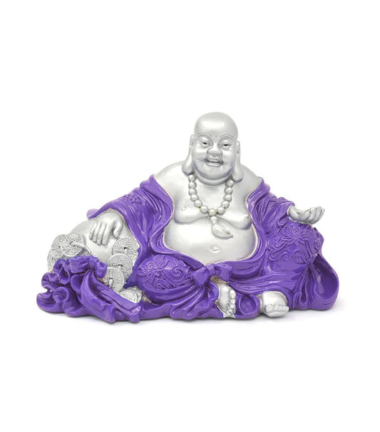 Buddha fericit Ngan Chee in violet regal