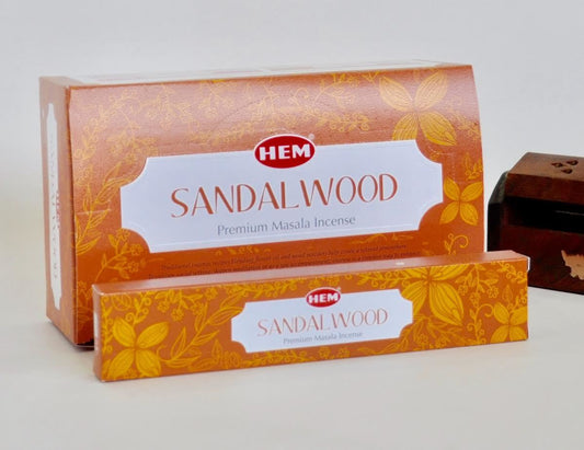 HEM SANDALWOOD - Betisoare parfumate cu lemn de Santal